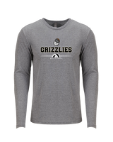 Godinez Fundamental HS Boys Volleyball Half Vball - Tri-Blend Long Sleeve
