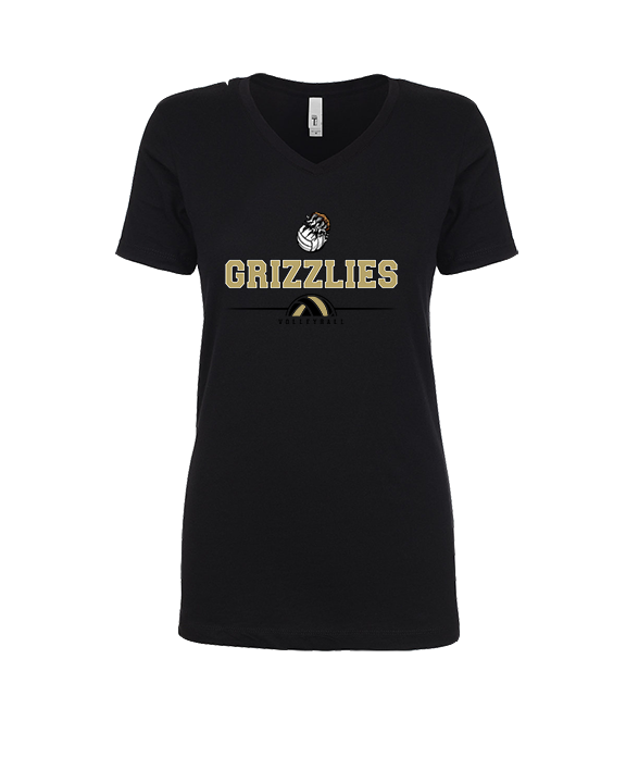 Godinez Fundamental HS Boys Volleyball Half Vball - Womens V-Neck