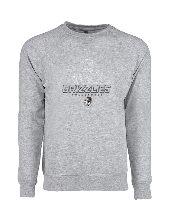Godinez Fundamental HS Boys Volleyball Outline - Crewneck Sweatshirt