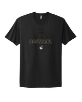 Godinez Fundamental HS Boys Volleyball Outline - Mens Select Cotton T-Shirt