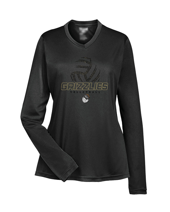 Godinez Fundamental HS Boys Volleyball Outline - Womens Performance Longsleeve