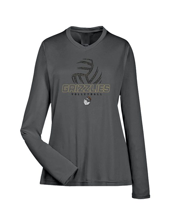 Godinez Fundamental HS Boys Volleyball Outline - Womens Performance Longsleeve