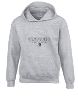 Godinez Fundamental HS Boys Volleyball Outline - Youth Hoodie