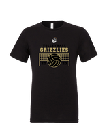 Godinez Fundamental HS Boys Volleyball VB Net - Tri-Blend Shirt