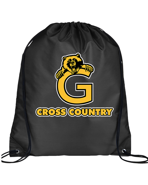 Godinez Fundamental HS Cross Country Logo - Drawstring Bag