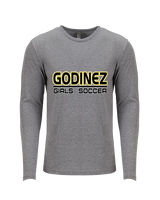 Godinez HS Girls Soccer 2 - Tri-Blend Long Sleeve