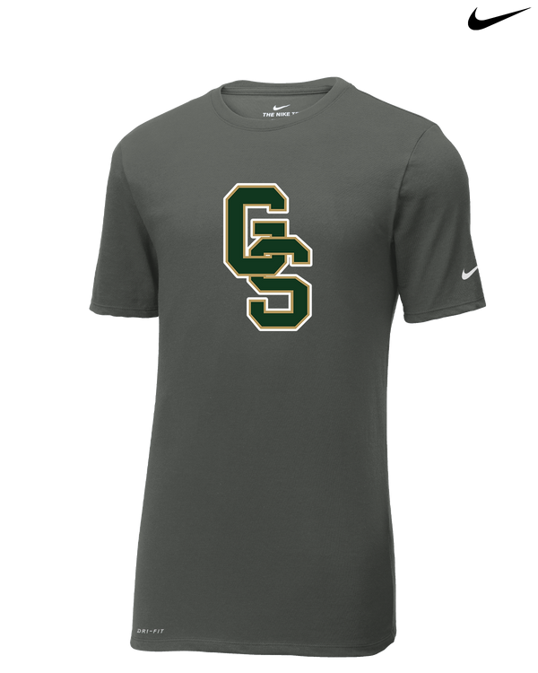 Golden State Baseball Logo 1 - Nike Cotton Poly Dri-Fit