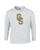 Golden State Baseball Logo 2 - Mens Basic Cotton Long Sleeve