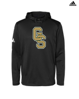 Golden State Baseball Logo 2 - Adidas Men's Hooded Sweatshirt