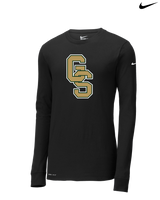 Golden State Baseball Logo 2 - Nike Dri-Fit Poly Long Sleeve
