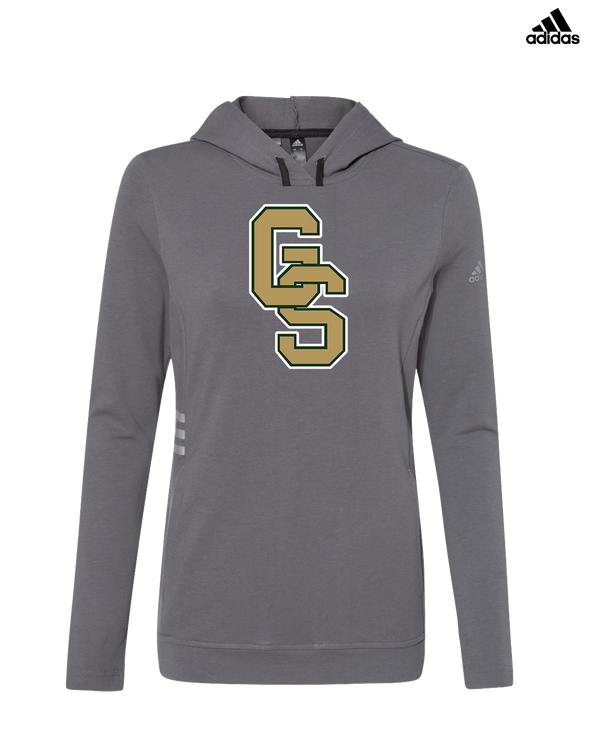 Golden State Baseball Logo 2 - Adidas Women's Lightweight Hooded Sweatshirt