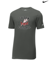 Golden HS Football Curve - Mens Nike Cotton Poly Tee