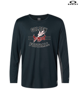 Golden HS Football Curve - Mens Oakley Longsleeve