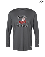 Golden HS Football Curve - Mens Oakley Longsleeve