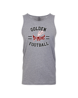 Golden HS Football Curve - Tank Top