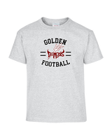 Golden HS Football Curve - Youth Shirt