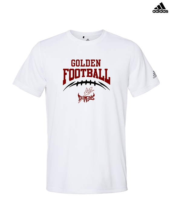 Golden HS Football School Football - Mens Adidas Performance Shirt