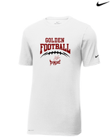 Golden HS Football School Football - Mens Nike Cotton Poly Tee