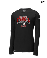 Golden HS Football School Football - Mens Nike Longsleeve