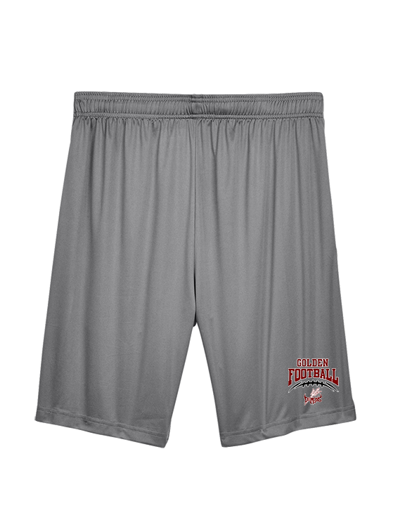 Golden HS Football School Football - Mens Training Shorts with Pockets