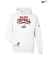 Golden HS Football School Football - Nike Club Fleece Hoodie