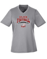 Golden HS Football School Football - Womens Performance Shirt