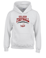 Golden HS Football School Football - Youth Hoodie