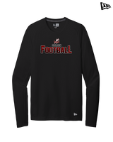 Golden HS Football Splatter - New Era Performance Long Sleeve