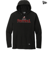 Golden HS Football Splatter - New Era Tri-Blend Hoodie