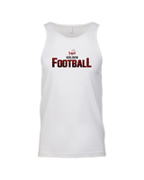 Golden HS Football Splatter - Tank Top