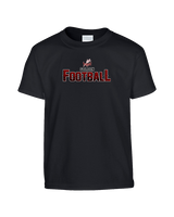 Golden HS Football Splatter - Youth Shirt