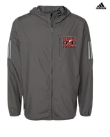 Golden HS Football Stamp - Mens Adidas Full Zip Jacket