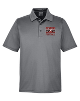 Golden HS Football Stamp - Mens Polo