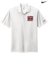 Golden HS Football Stamp - Nike Polo
