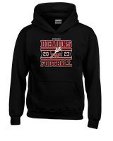 Golden HS Football Stamp - Youth Hoodie