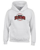 Golden HS Football Toss - Youth Hoodie