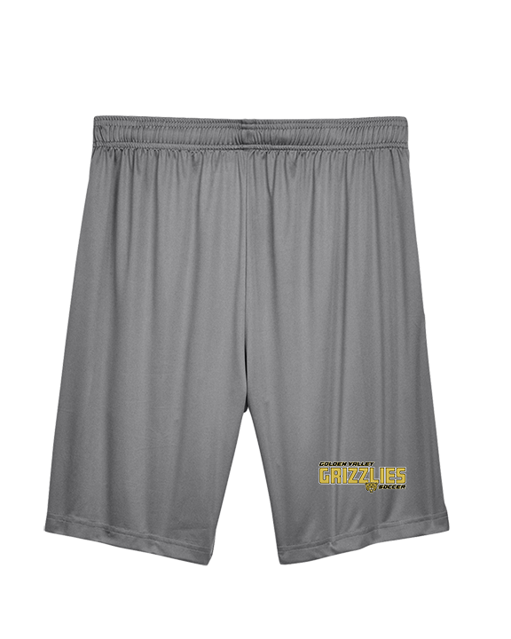 Golden Valley HS Soccer Bold - Mens Training Shorts with Pockets