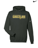 Golden Valley HS Soccer Bold - Nike Club Fleece Hoodie