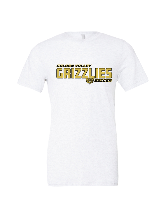 Golden Valley HS Soccer Bold - Tri-Blend Shirt