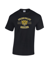 Golden Valley HS Soccer Curve - Cotton T-Shirt