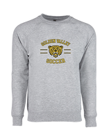 Golden Valley HS Soccer Curve - Crewneck Sweatshirt