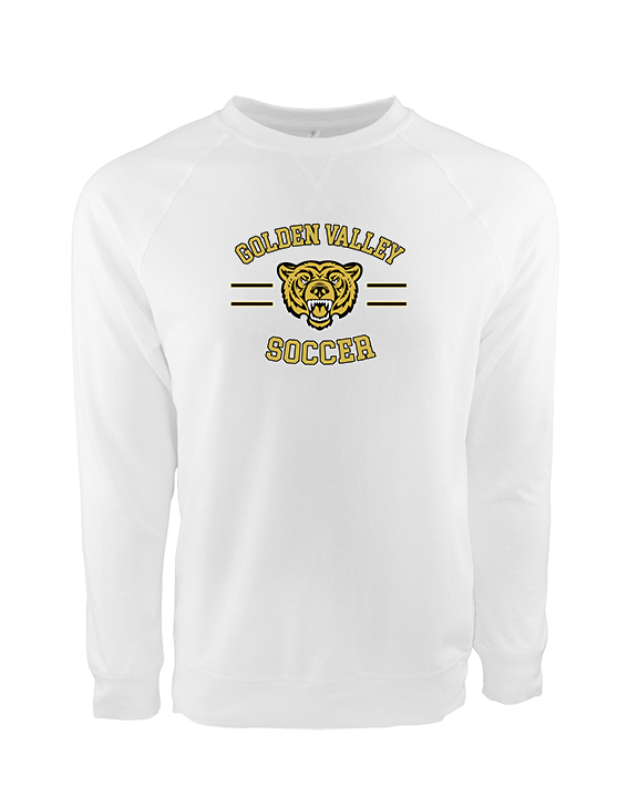 Golden Valley HS Soccer Curve - Crewneck Sweatshirt