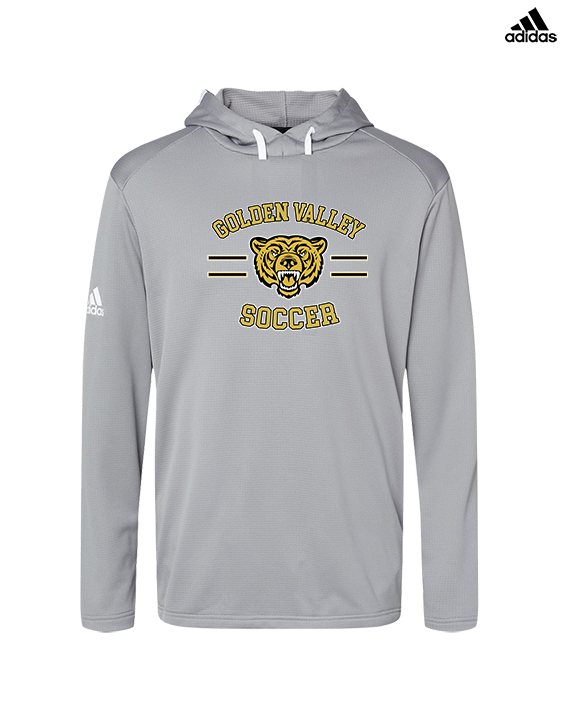 Golden Valley HS Soccer Curve - Mens Adidas Hoodie