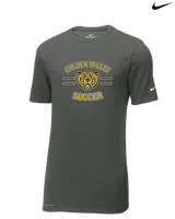Golden Valley HS Soccer Curve - Mens Nike Cotton Poly Tee