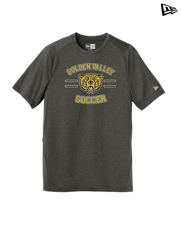 Golden Valley HS Soccer Curve - New Era Performance Shirt