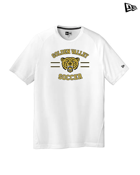 Golden Valley HS Soccer Curve - New Era Performance Shirt