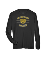 Golden Valley HS Soccer Curve - Performance Longsleeve