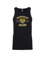 Golden Valley HS Soccer Curve - Tank Top