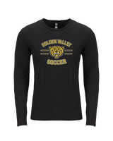 Golden Valley HS Soccer Curve - Tri-Blend Long Sleeve