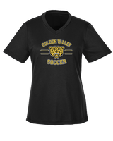 Golden Valley HS Soccer Curve - Womens Performance Shirt